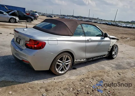 2017 BMW 230I z USA, uszkodzony, nr VIN WBA2K9C37HV950459